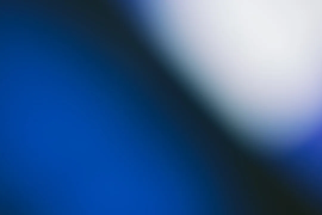 Abstract blue and white gradient background
